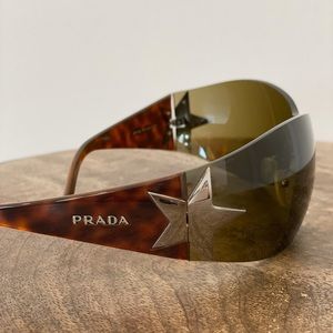 Authentic Prada Shield Sunglasses